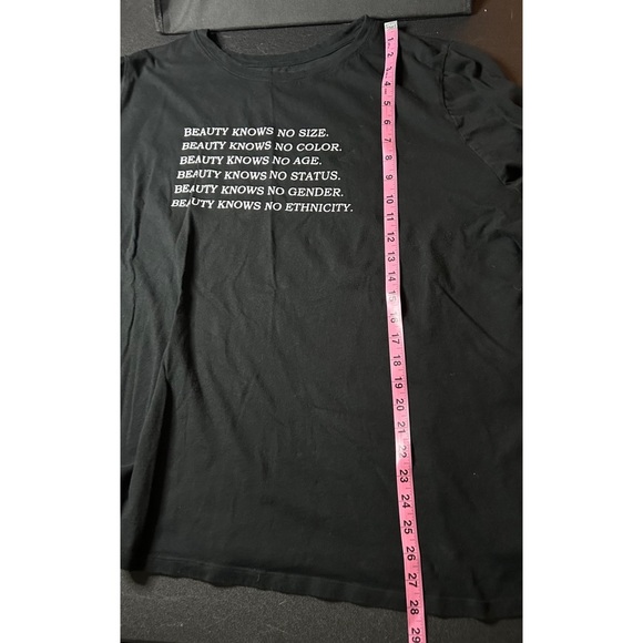 Ava & Viv “Beauty Knows No” Statement Tee Size 3X - Picture 5 of 9